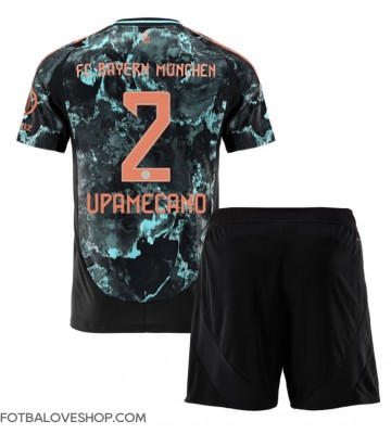Bayern Munich Dayot Upamecano #2 Dětské Venkovní Dres 2024-25 Krátký Rukáv (+ trenýrky)